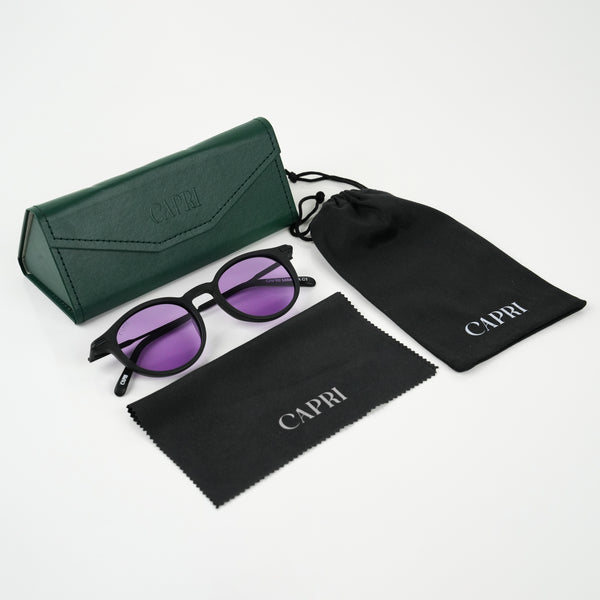 Lunettes de soleil homme Capri Mimoza C1 — design exclusif métal acétate Tunisie