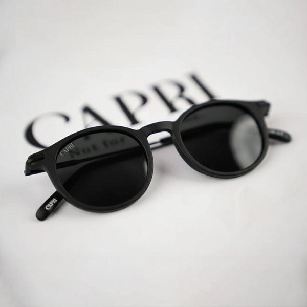 Lunettes de soleil homme Capri Obsidian Royal C2 — monture métal acétate premium Tunisie